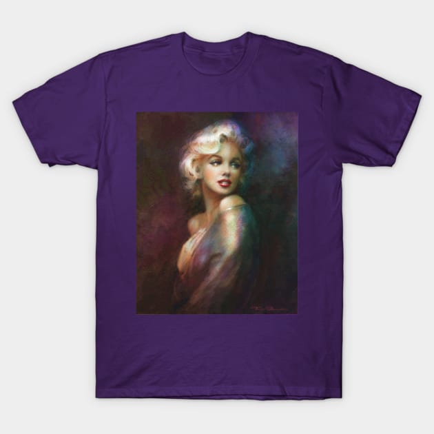 Theo Danella´s Marilyn WW colour T-Shirt by Theo Danella